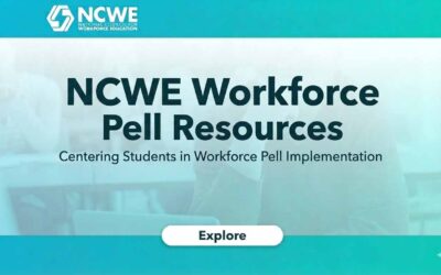 NCWE Workforce Pell Resources